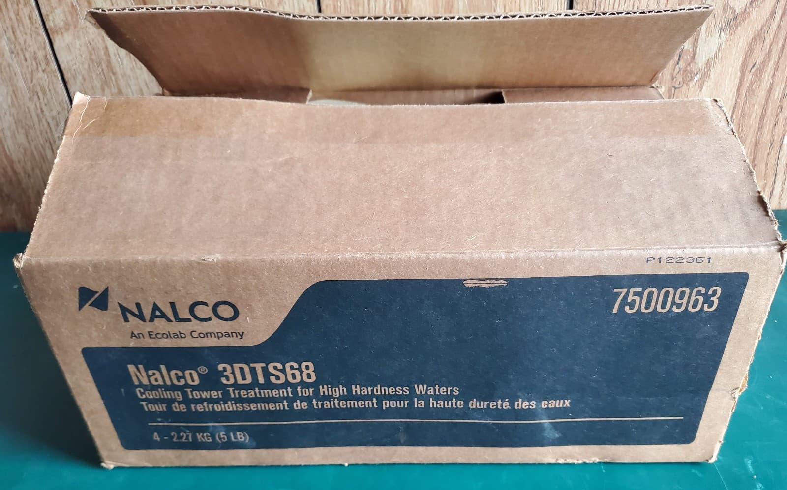 1 case of 4 x 5lbs Nalco 3DTS68 Cooling Tower Treatment