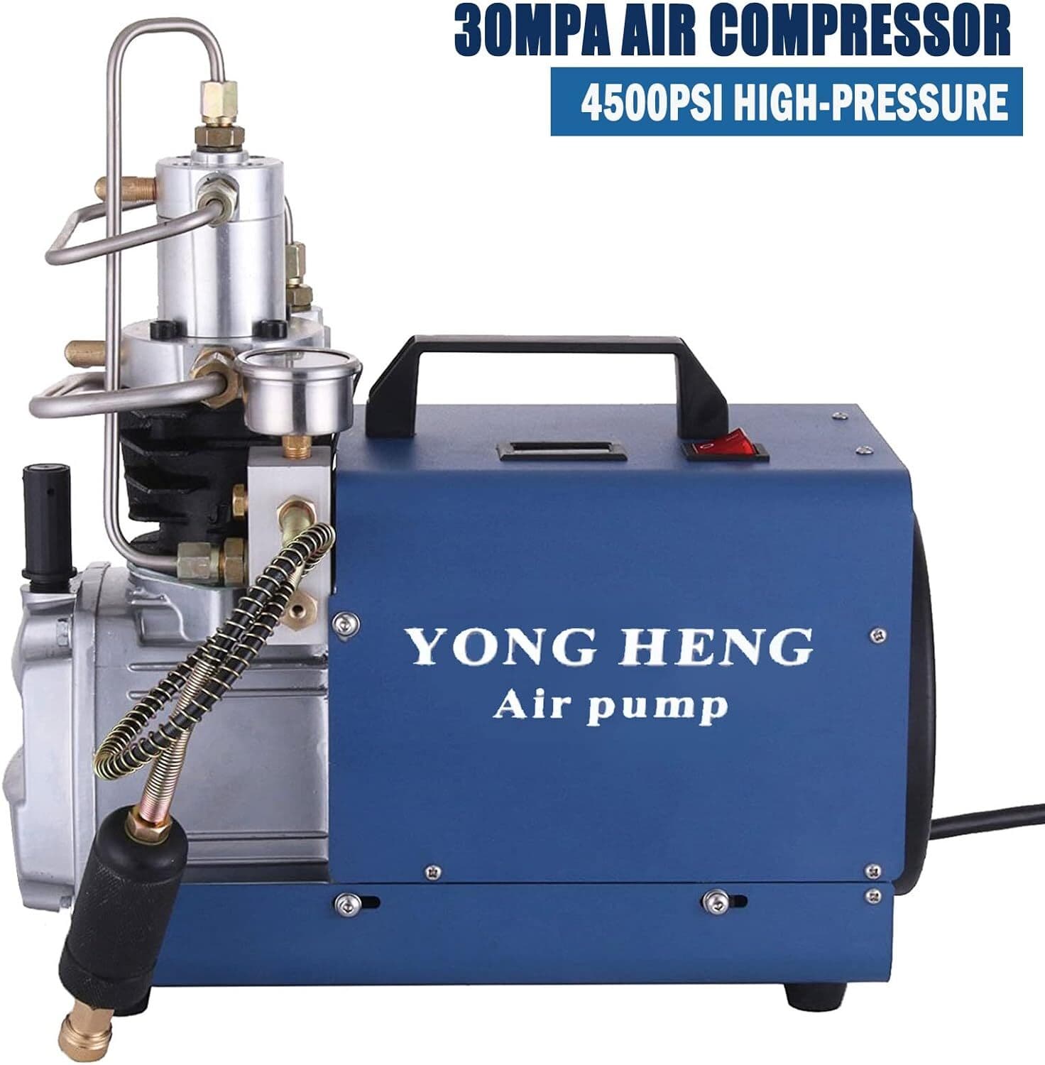 YONG HENG 30MPa 110V Air Compressor Pump PCP Electric 4500PSI High Pressure