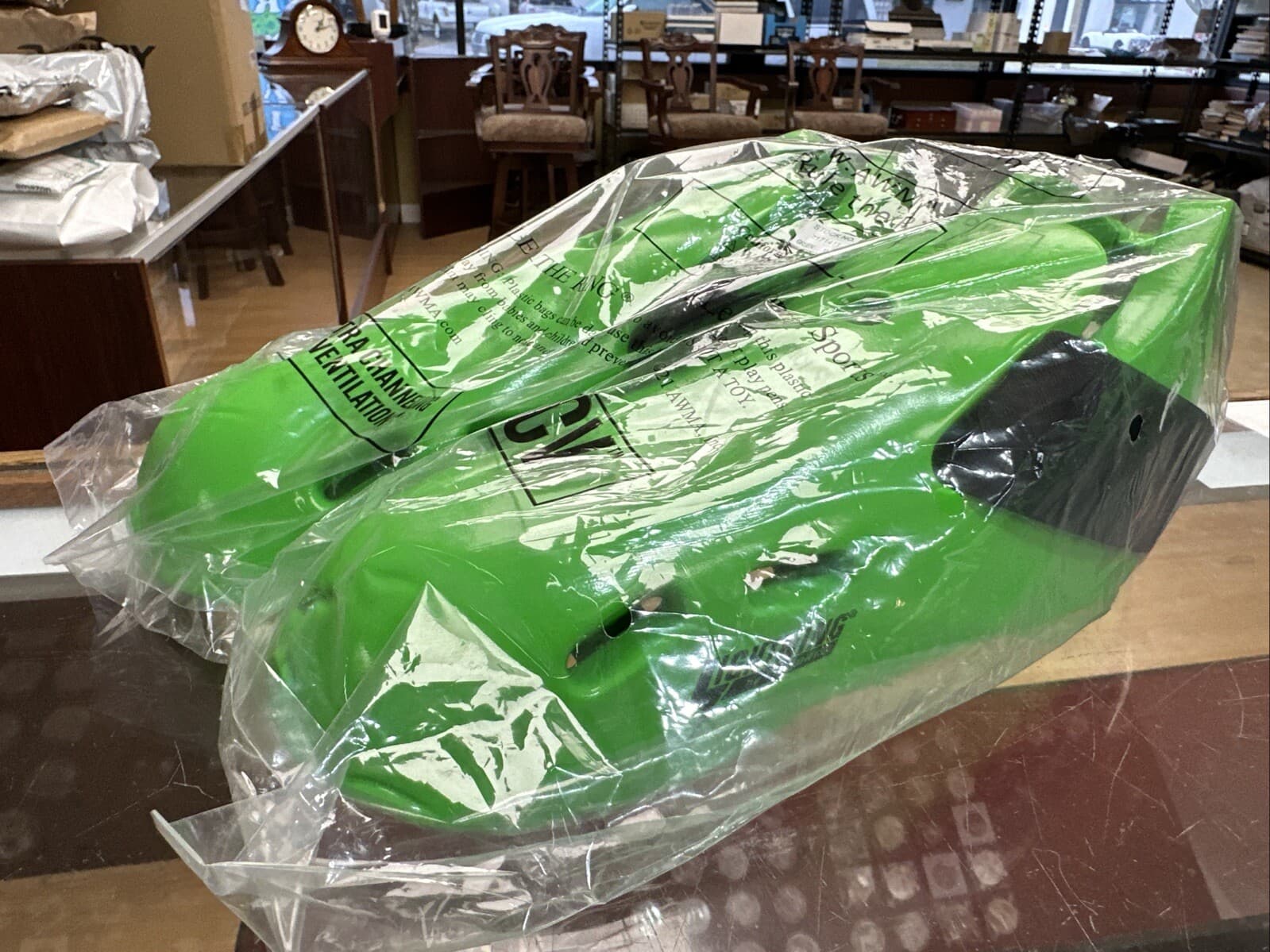 NEW Lightning Sparring Boots Proforce Karate Taekwondo Green Sz 11/12 FRESH