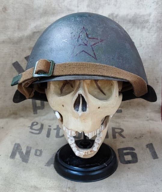Helmet SSH 39 WW2 Size 3 relic Soviet Army RKKA big size