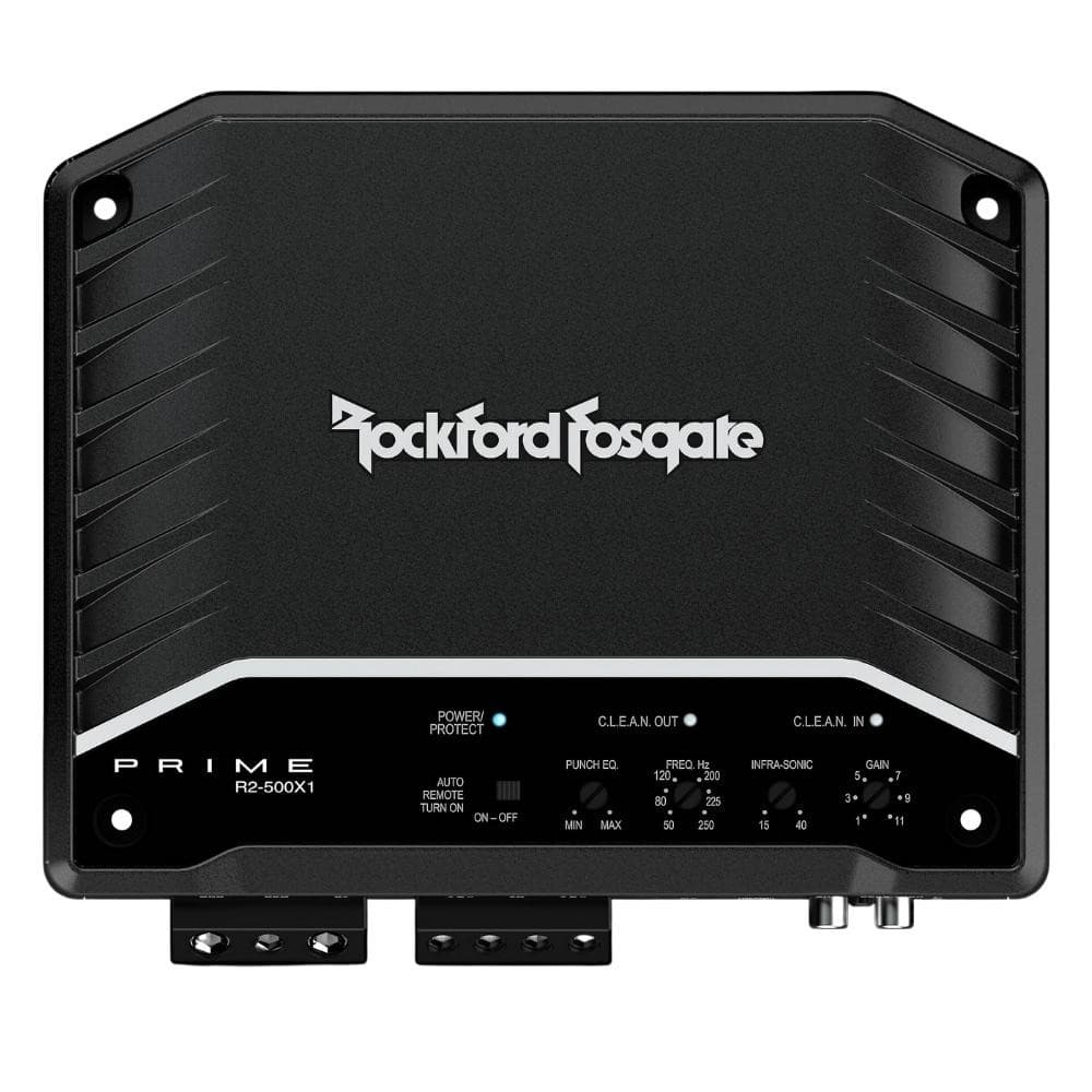 RFRB Rockford Fosgate R2-500X1 Prime Series 500 Watt Mono Subwoofer Amplifier