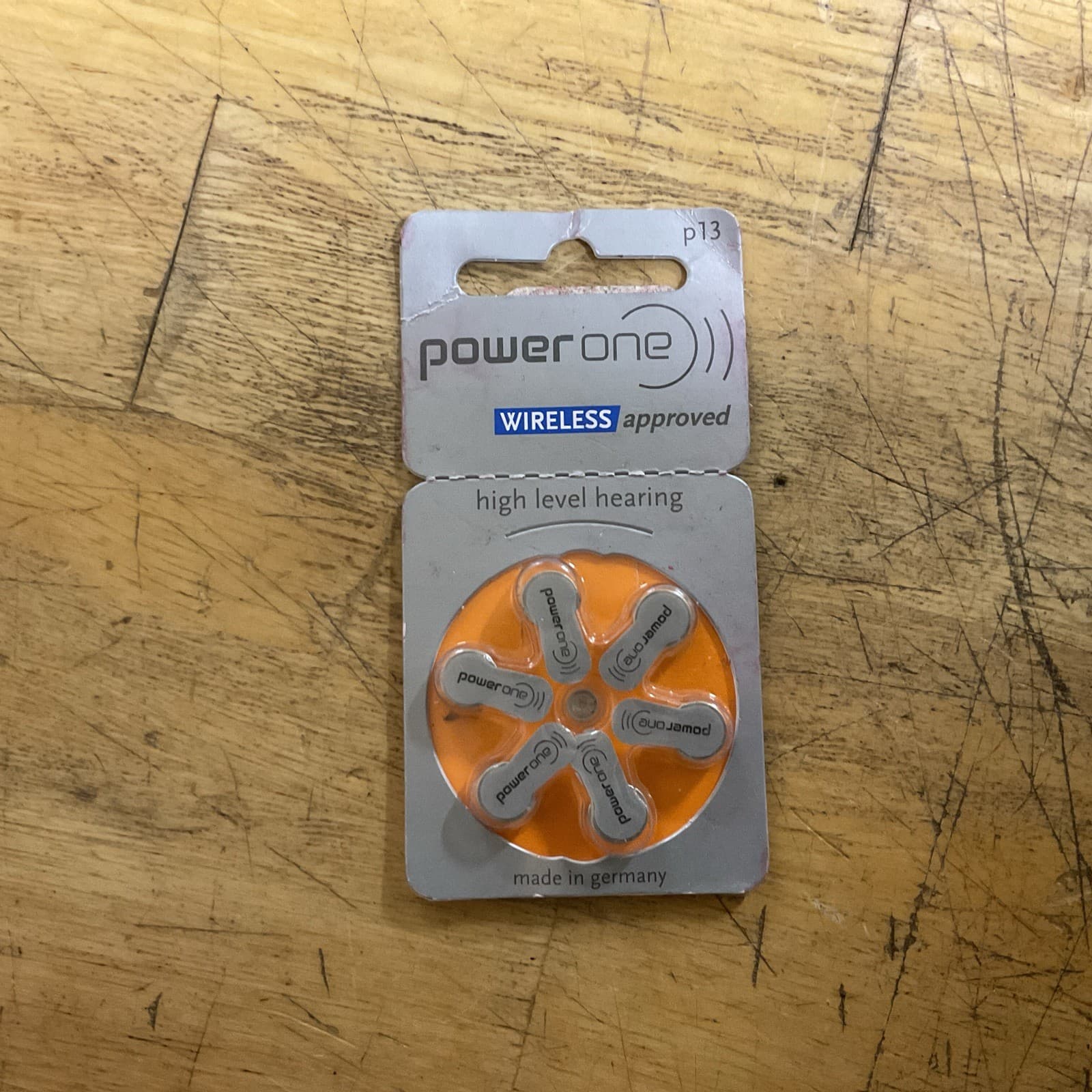 Powerone Hearing Aid Battery Size P13 - 6 batteries