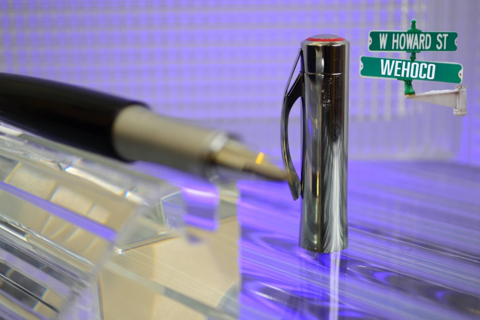 Vtg rOtring Data Initial Roller Ball Pen German Made