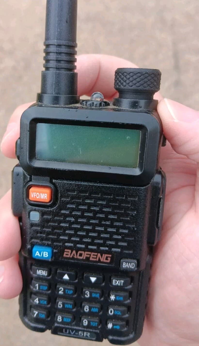 Baofeng UV-5R Textured Longer Volume Knob (2 Pack)