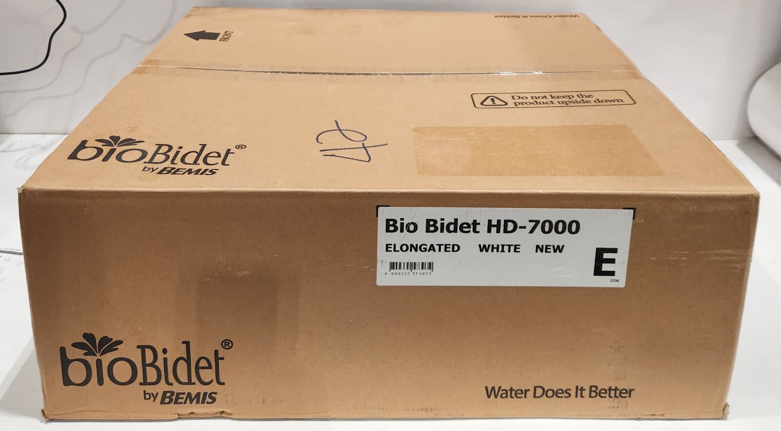 BIO BIDET HD-7000 Electric Bidet Seat for Elongated Toilets in White HD-7000