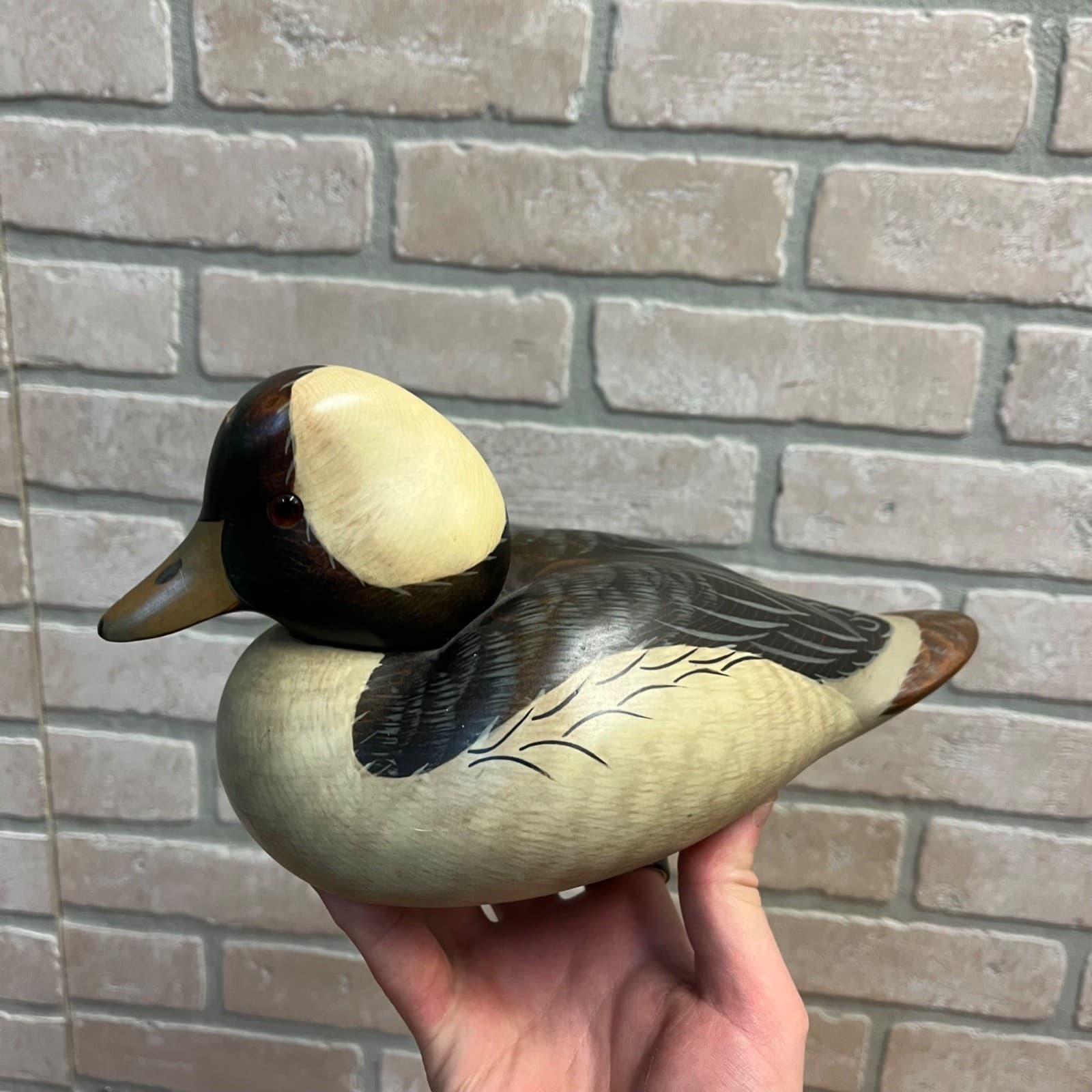 1988-89 Ducks Unlimited Robert Capriola Lac La Croix Bufflehead Duck Decoy