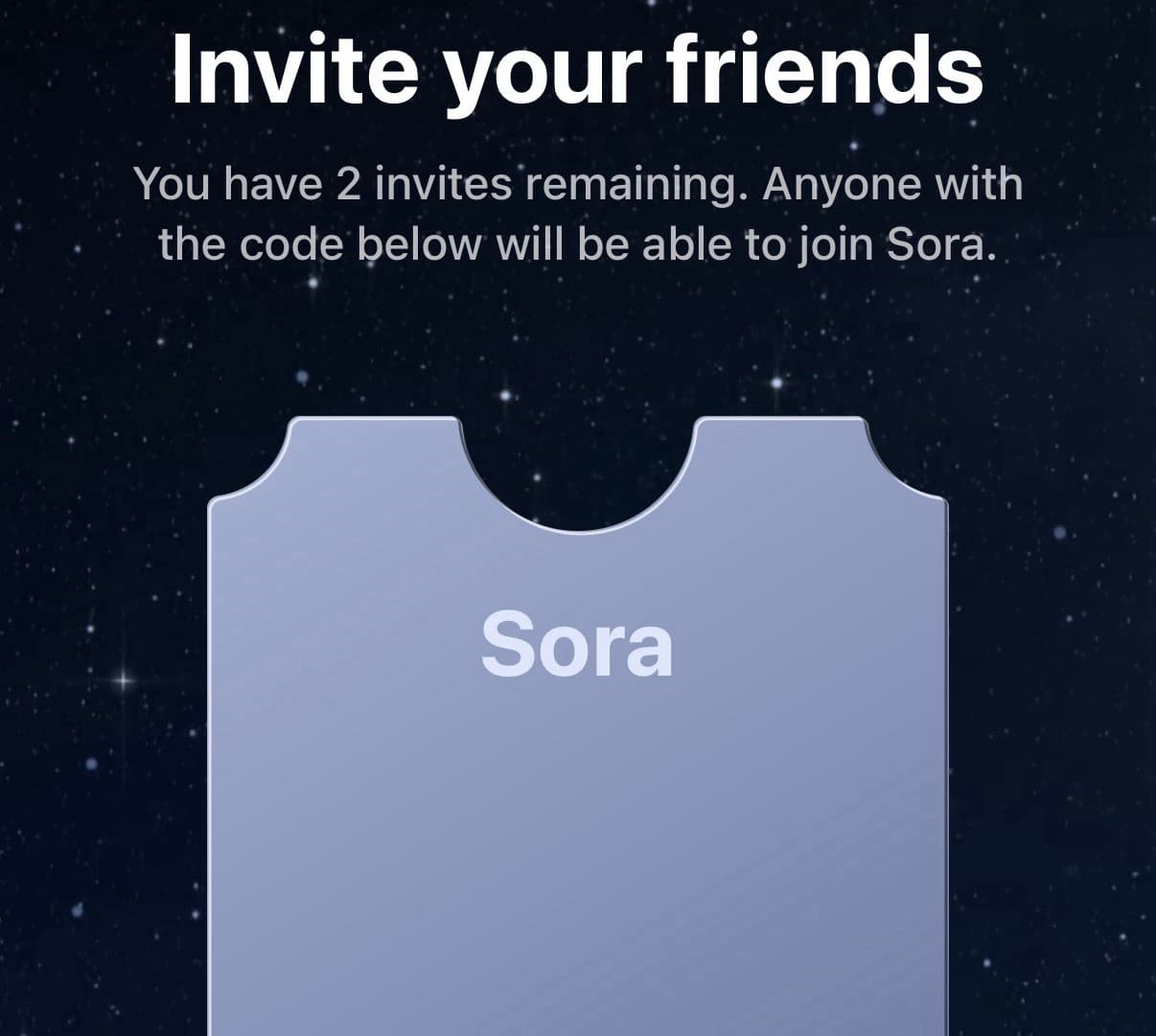 Sora 2 AI Invitation Code