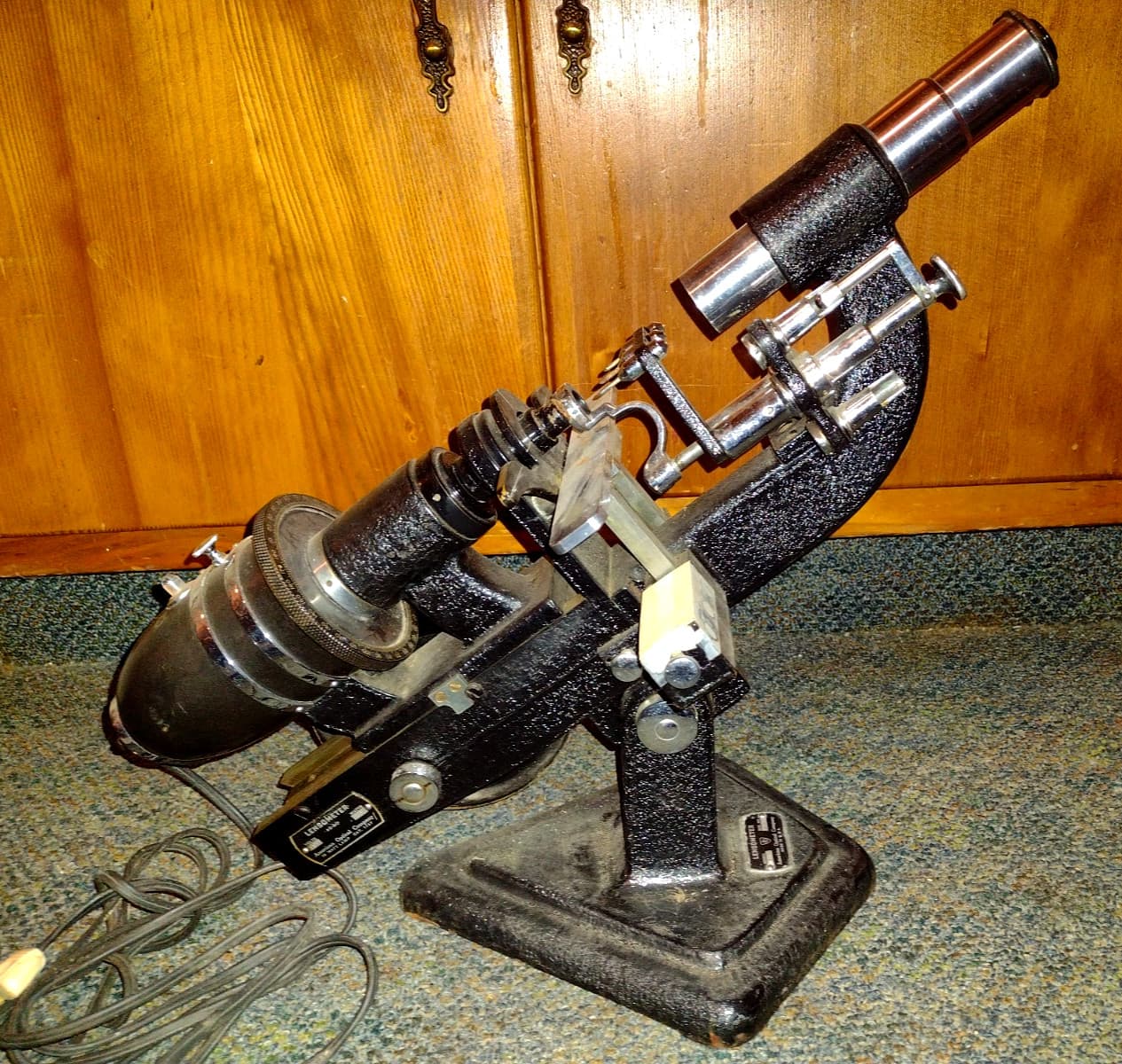 American Optical Lensometer Model M603 Vintage Untested Parts As Is Lensmeter