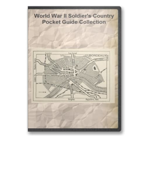 WWII Soldier's Country Pocket Guide Collection on CD B275