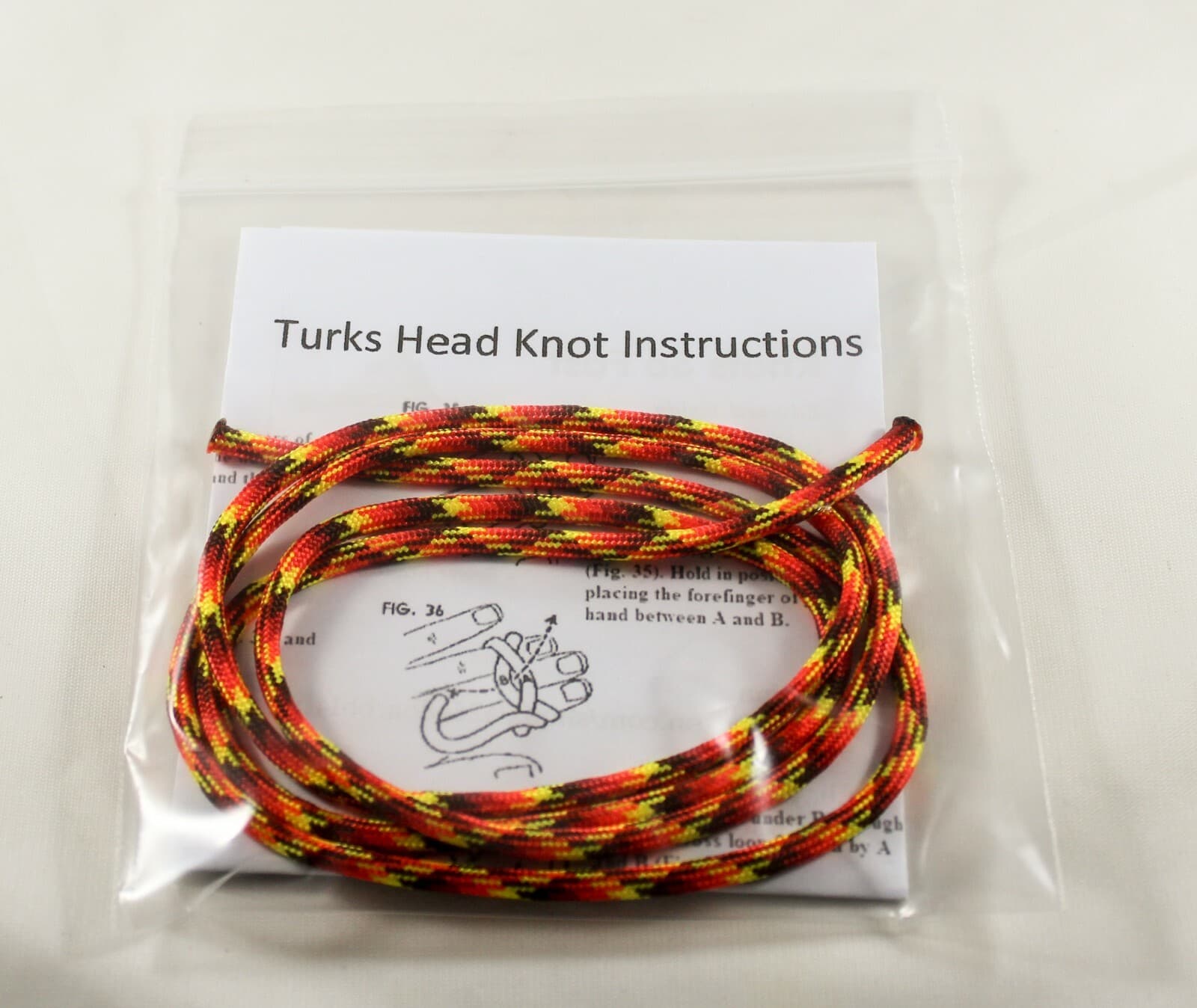 DIY Boy Scout Cub Neckerchief Woggle Slide Turks Head Knot Paracord Kit