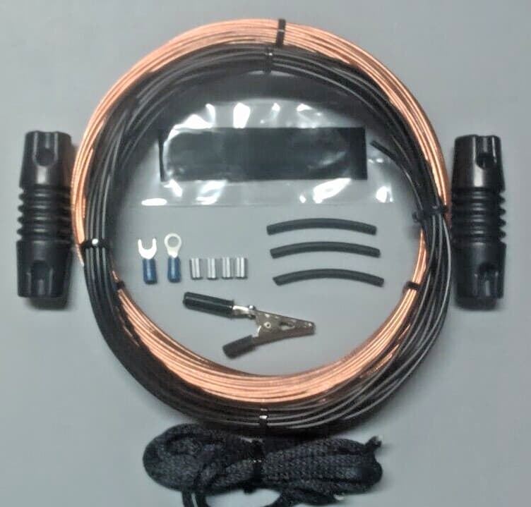 Shortwave Radio Receiver Antenna 100' Bare Copper Longwire EZ UP w/inst