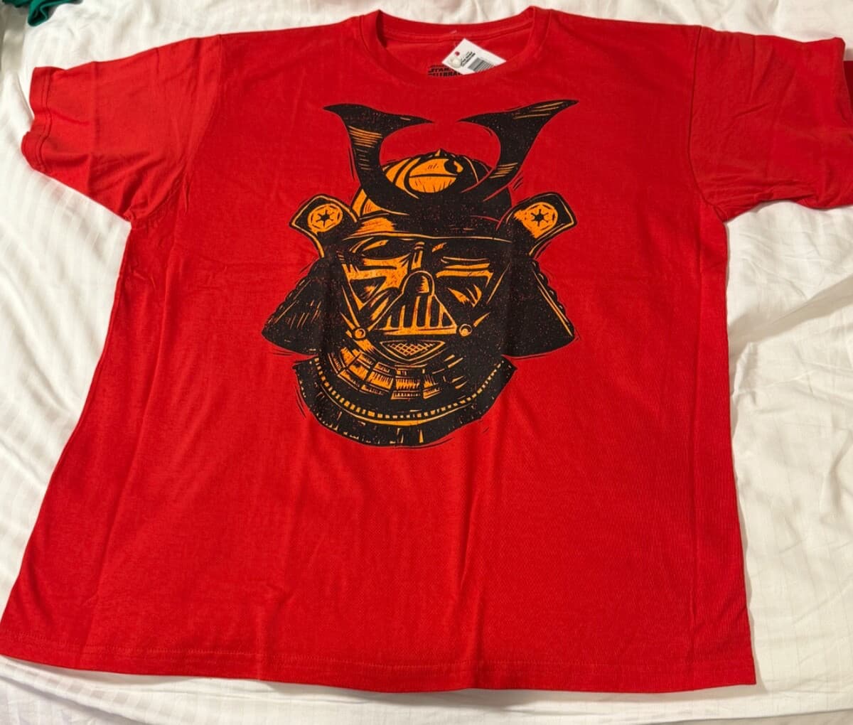 IN HAND nwt STAR WARS CELEBRATION JAPAN 2025 samurai DARTH VADER t-shirt XL red