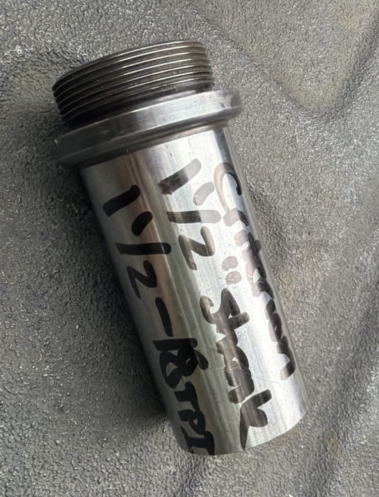 Criterion Boring Head 1-1/2" Straight Shank 1-1/2"-18 Threaded Mount Mill Tool