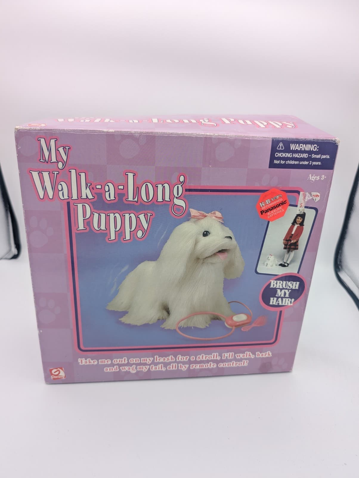 NIB 2002 Gemmy My Walk With Me Puppy
