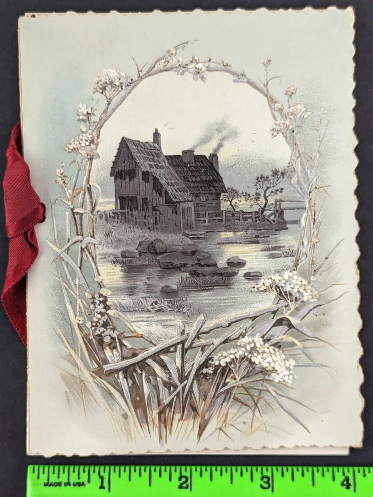 Antique 1893 Camp Millstone Ellerbe North Carolina Fishing Trip Souvenir Booklet