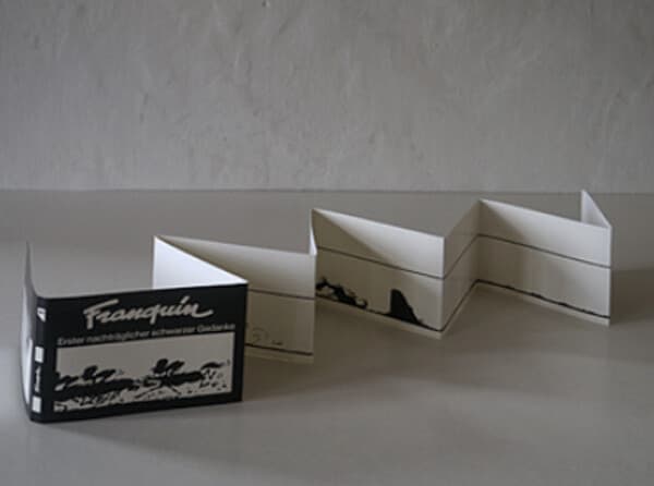 Andre Franquin: 1st Afterthought Black Thought - Leporello ***New