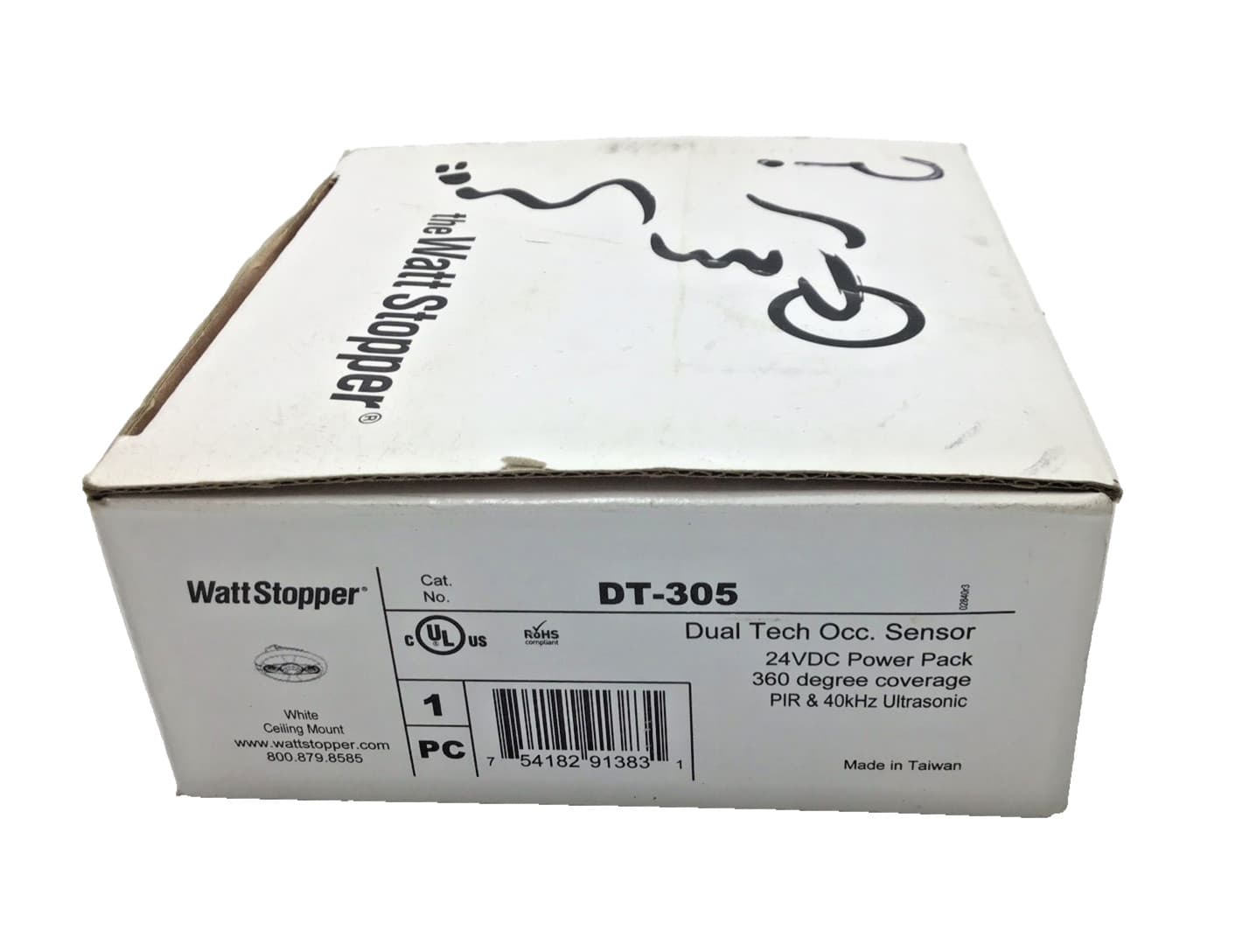 WattStopper DT-305 Ceiling Mount Motion Detector (White)