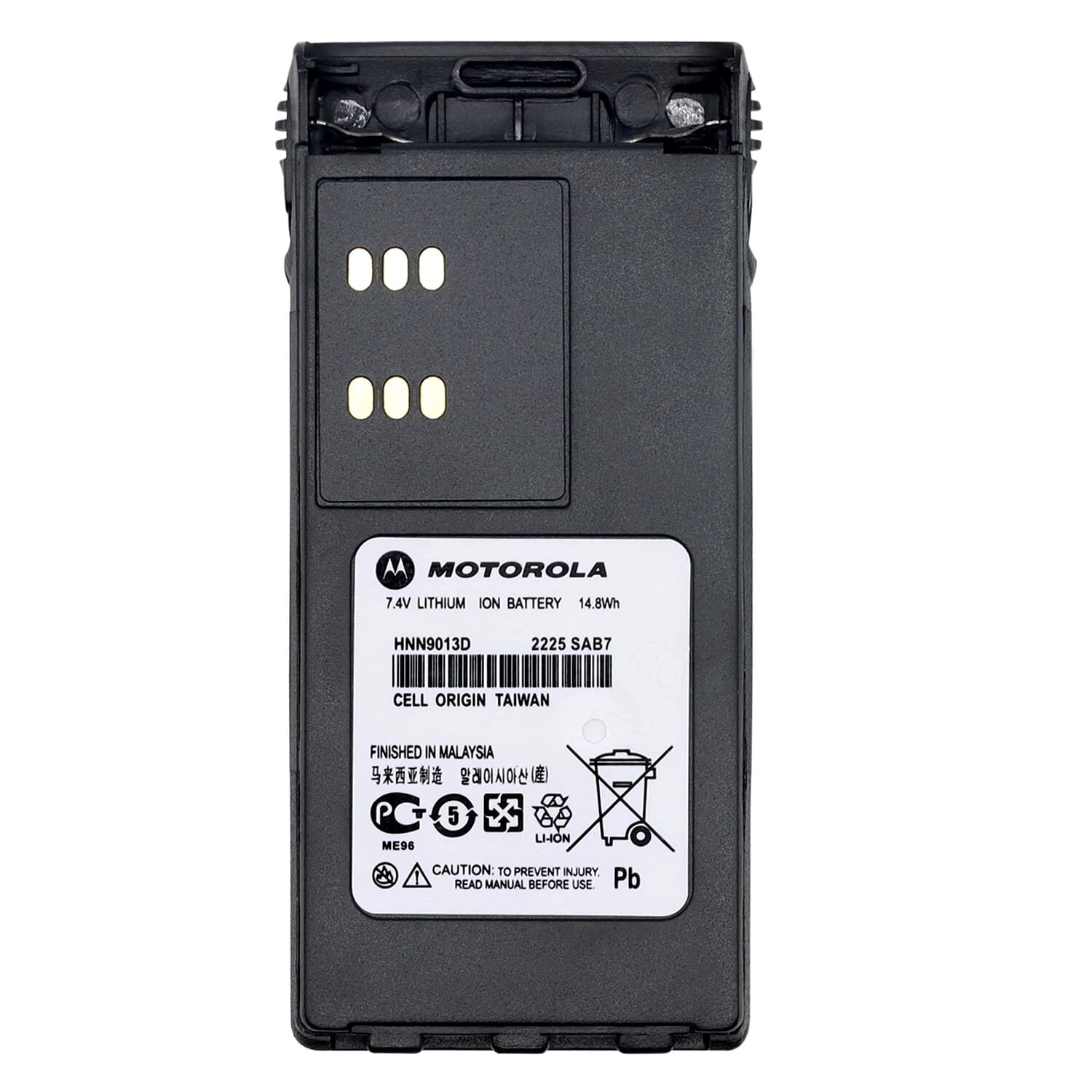 OEM LI-ION Battery HNN9013D For MOTOROLA HT750 HT1225 HT1250 HT1250 HT1500