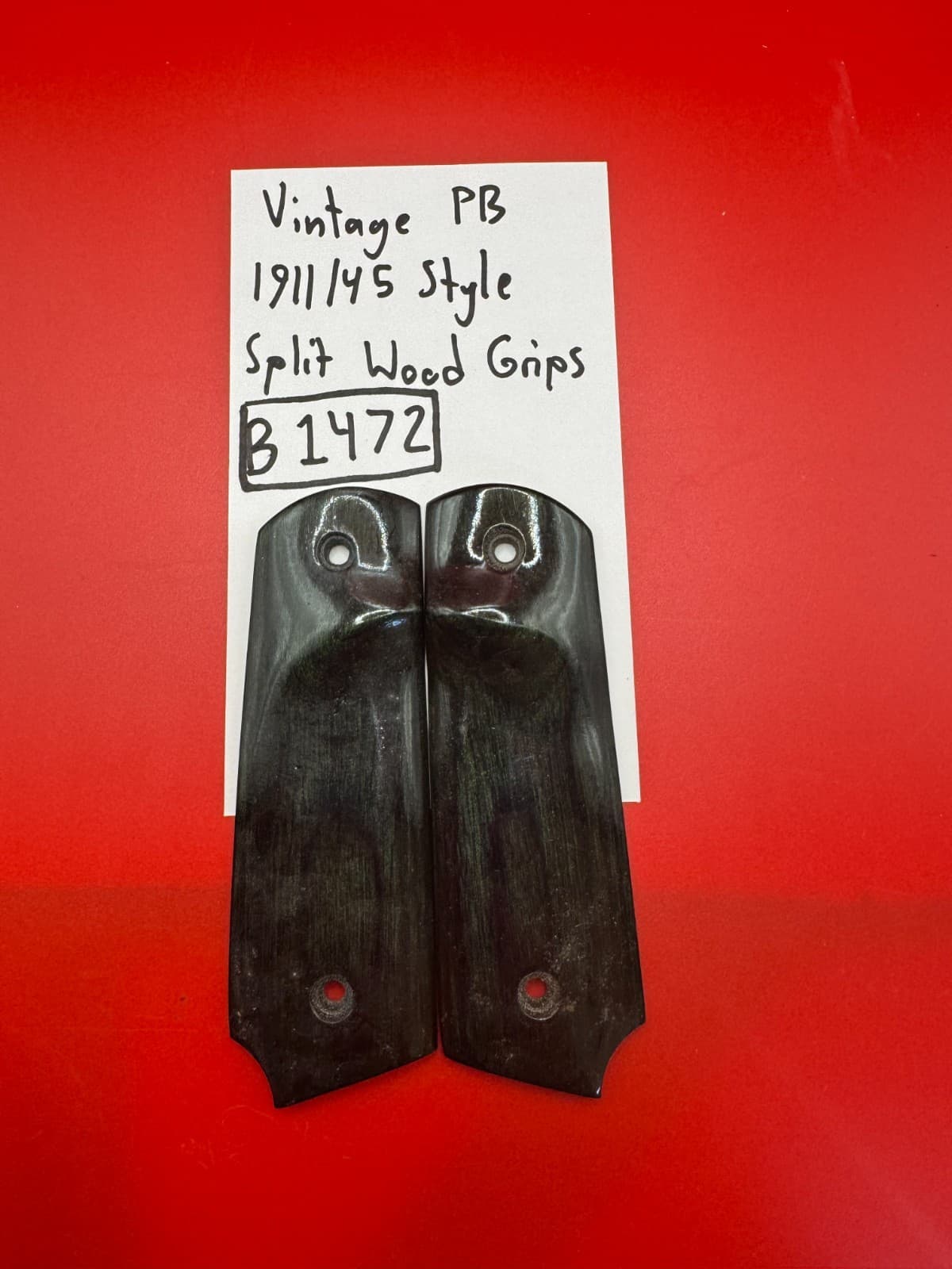 Virtue PB 1911/45 Style Wood Split Grips