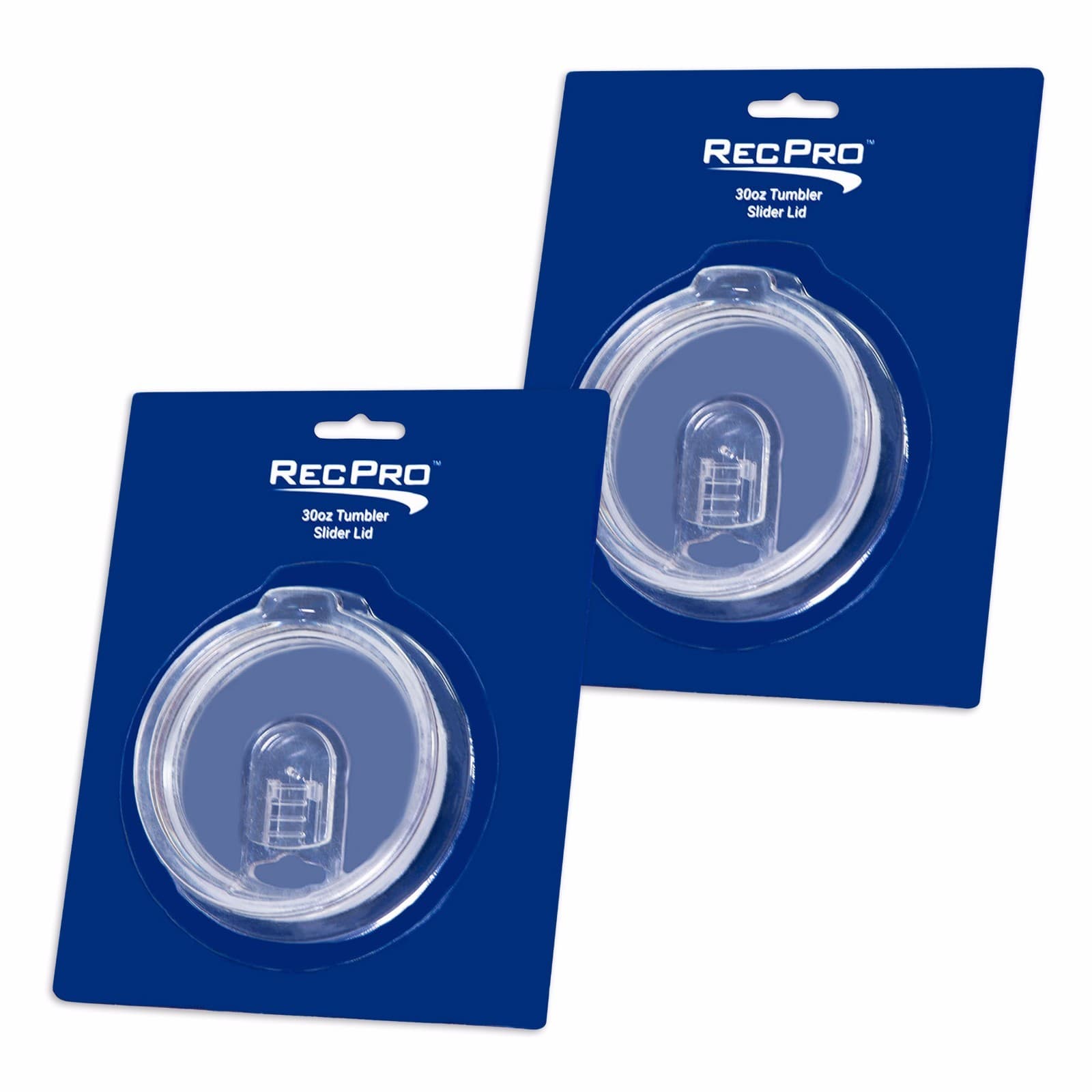 2 Pk RecPro 30Oz Splash Resistant Slider Lid For Yeti 30Oz & RecPro Tumblers
