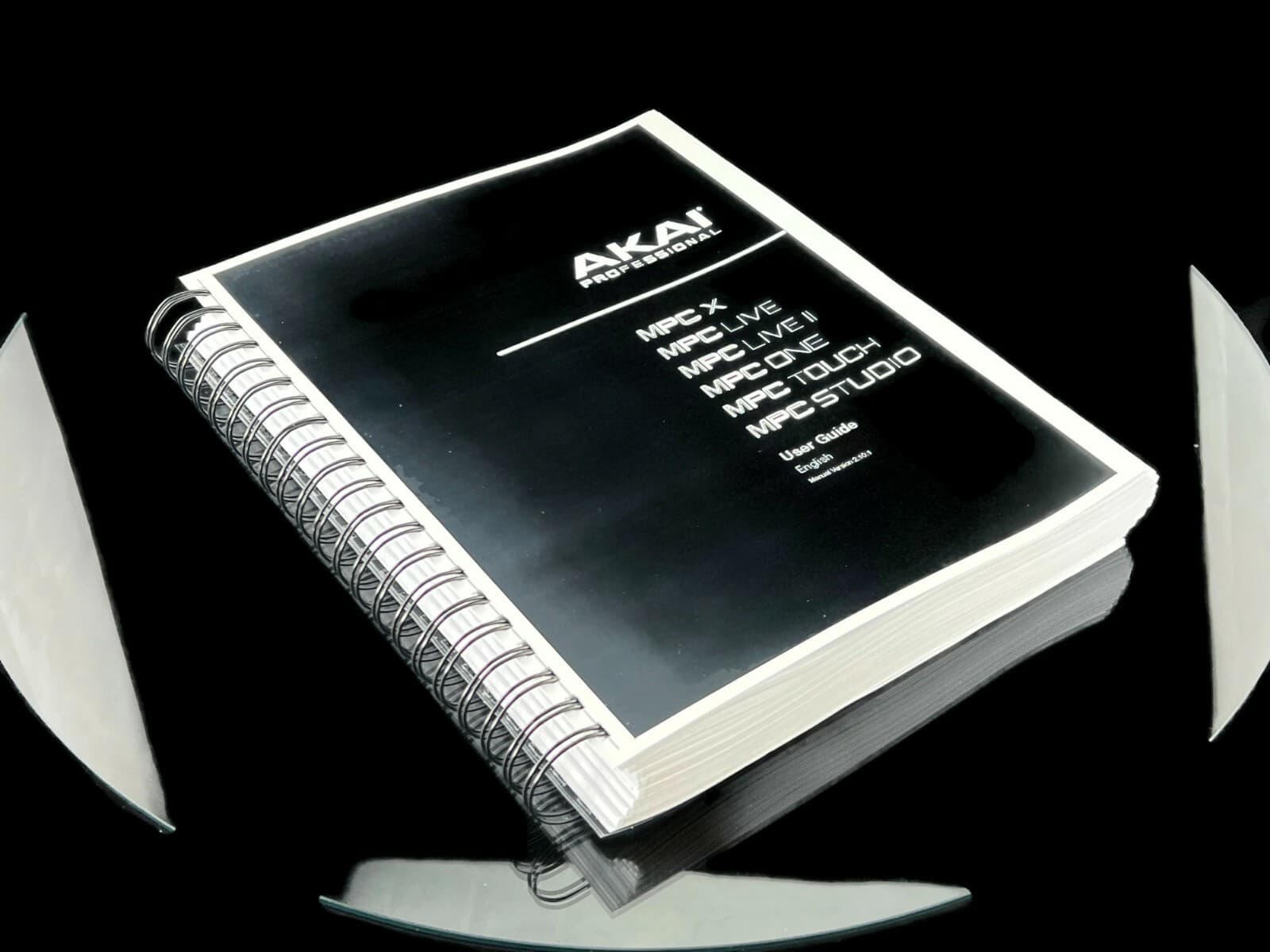 Akai MPC X MPC Live MPC One MPC - V2.11 - Touch Owners Manual Instructions COIL