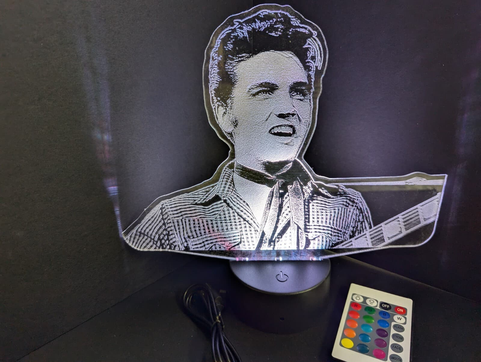 Elvis Presley L.E.D. Large light display