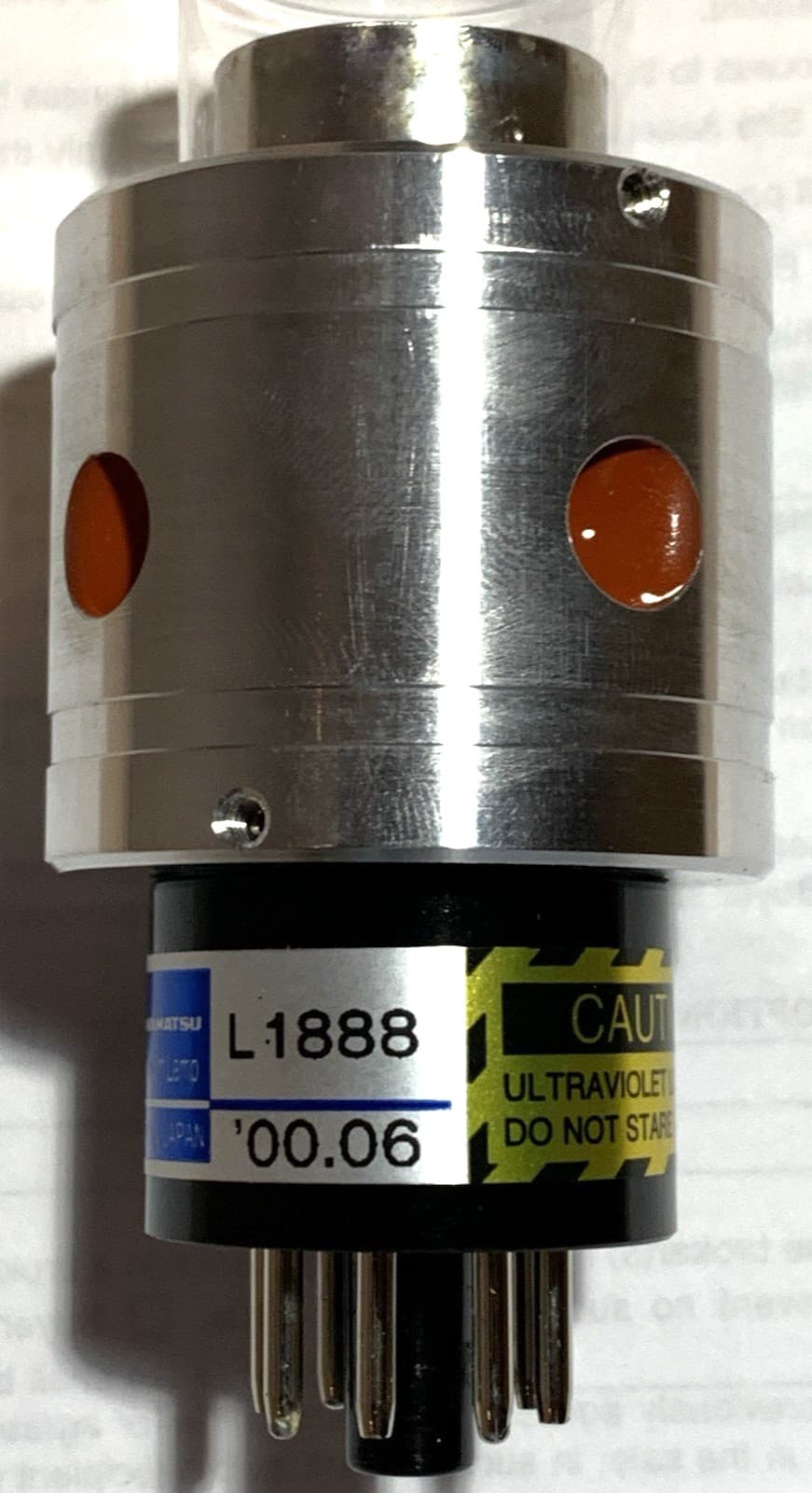 HAMAMATSU DEUTERIUM LAMP 03-915715-90