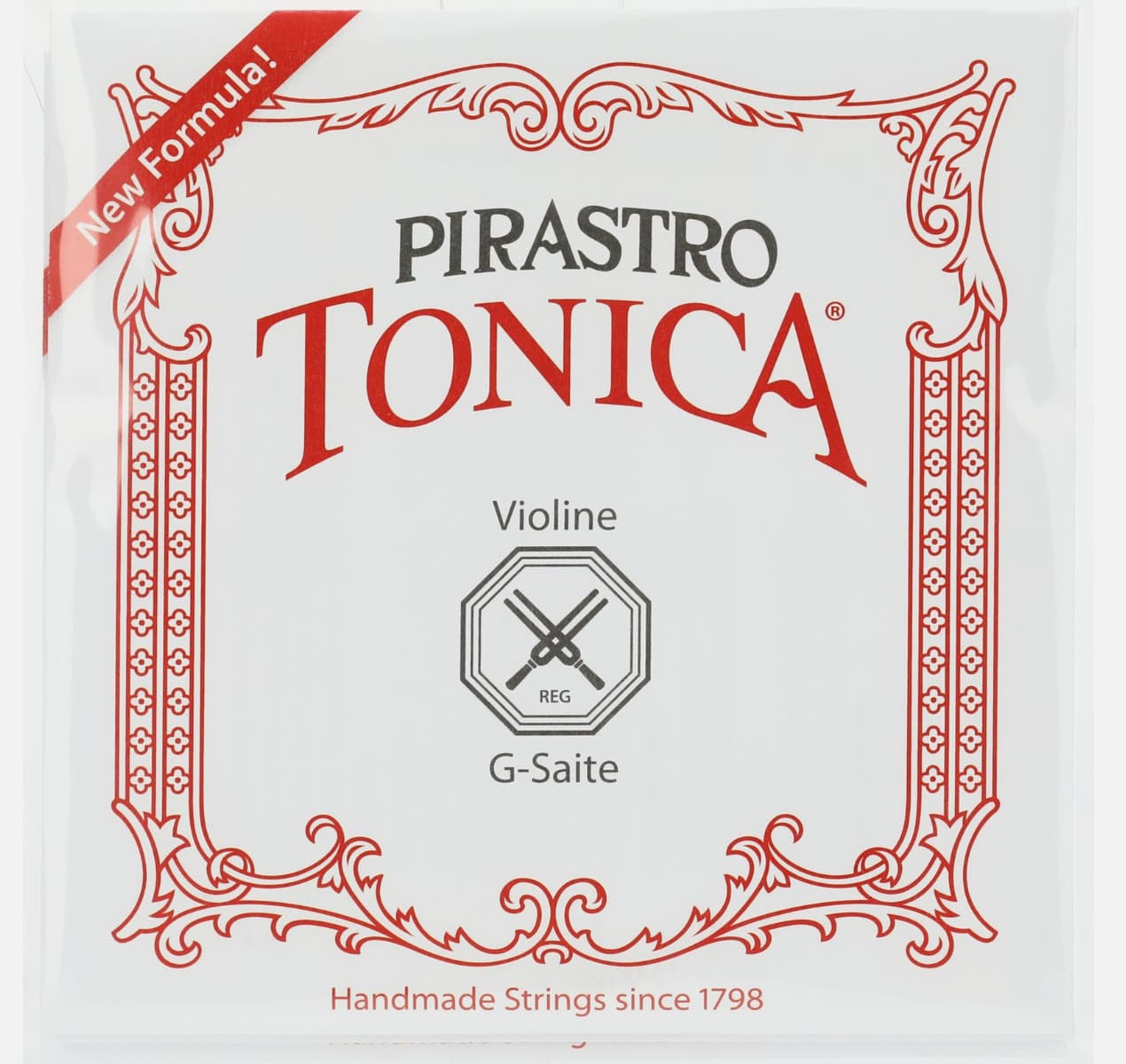 *GENUINE* & Brand New Pirastro Tonica Violin String Set - 4/4 Size Ball-end E