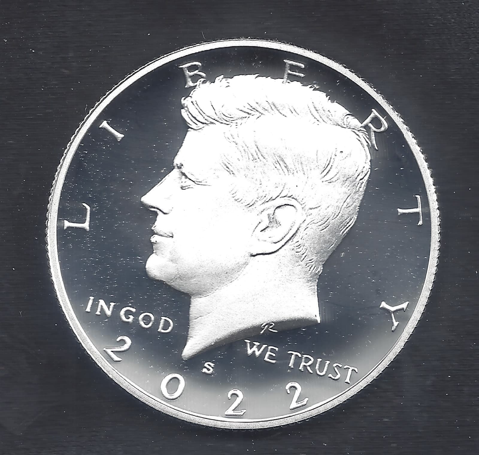 2022-S SILVER PROOF KENNEDY HALF - .999 SILVER