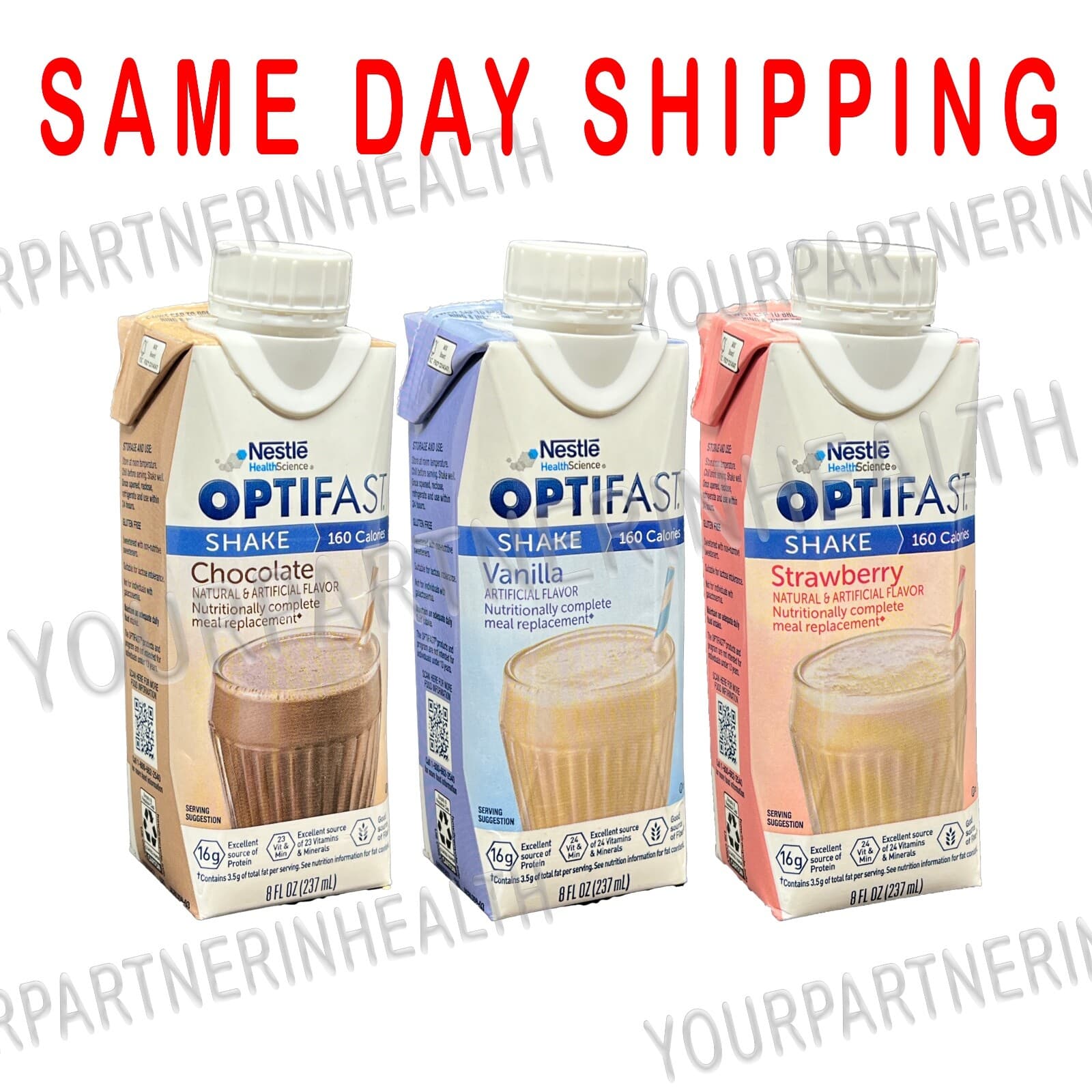 OPTIFAST® 800 READY-TO-DRINK SHAKES | COMBO FLAVOR | GREAT EXPIRATION