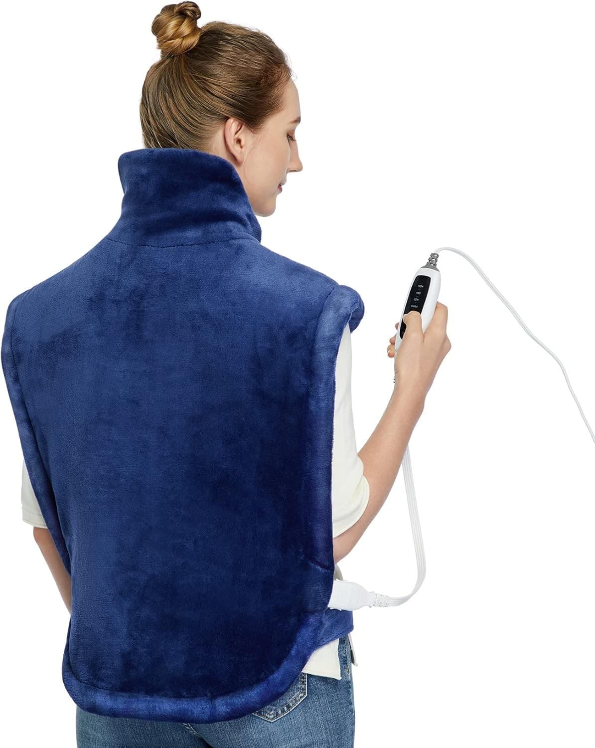 Heating Pad for Back Pain Relief, 22"x 33" Heating pad for Neck and Shoulders