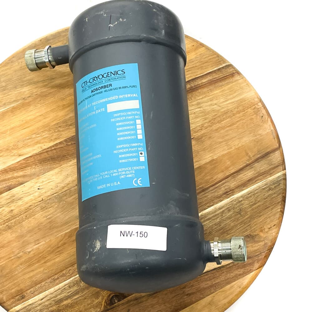 CTI-Cryogenics 8080260K001 Adsorber Helium Filtration Cartridge Made in USA