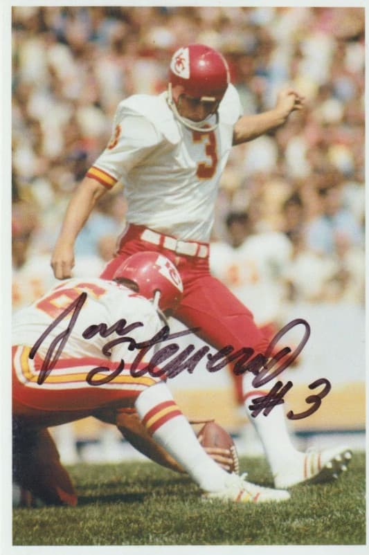 Kansas City Chiefs HOF Jan Stenerud Signed Autograph Auto 4x6