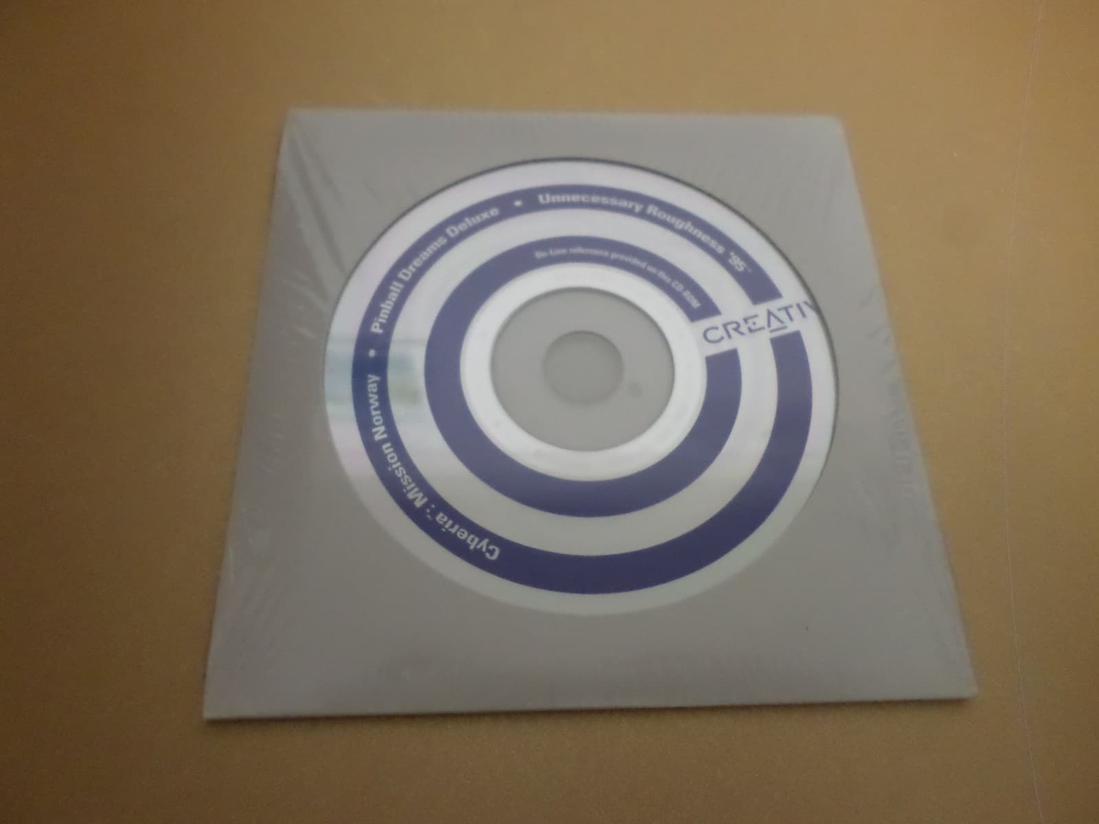 Windows 95 Game CD: Cyberia Mission Norway, Pinball Dreams Unnecessary Roughness