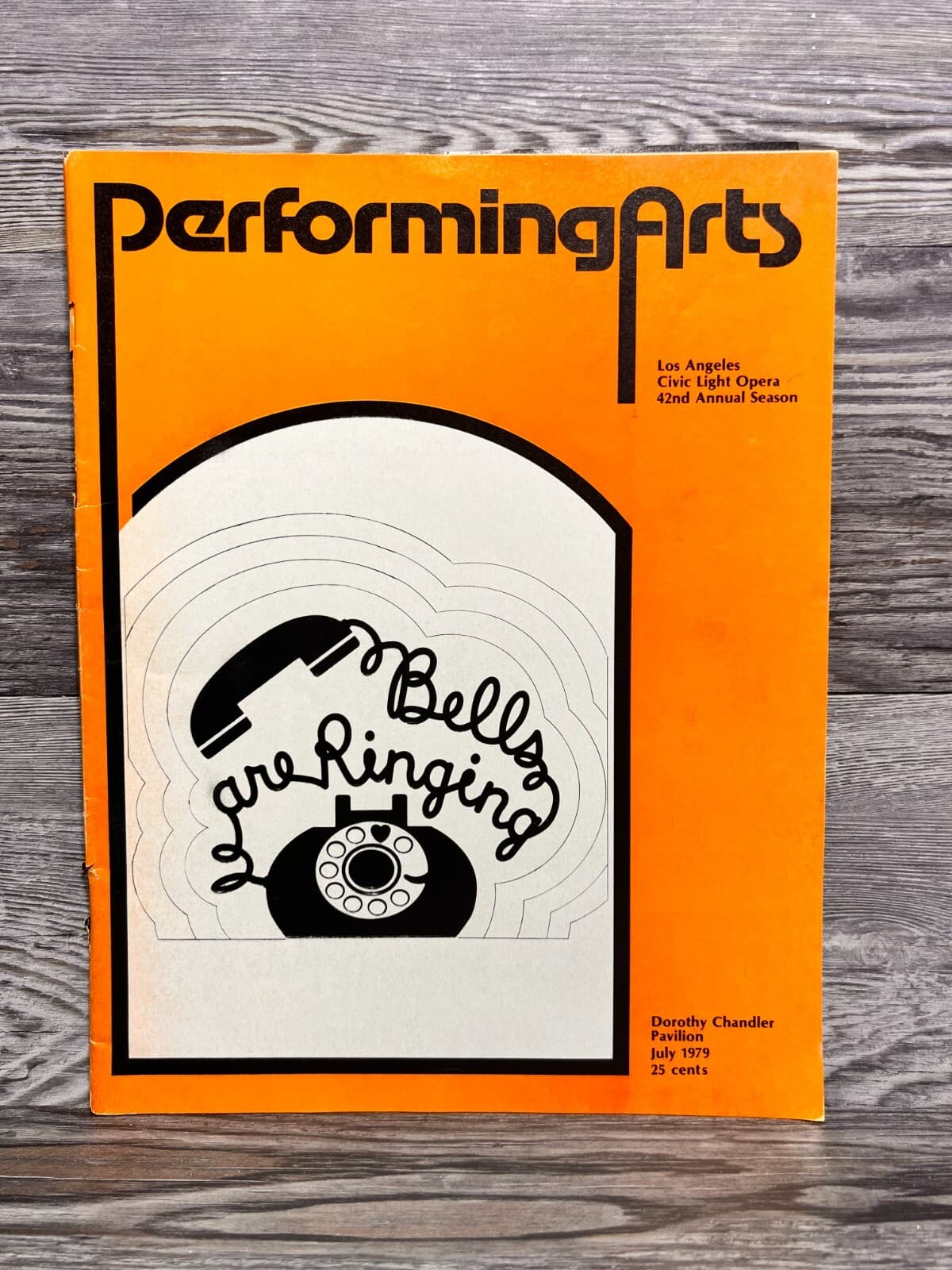BELLS ARE RINGING, PROGRAM, AUGUST 1979