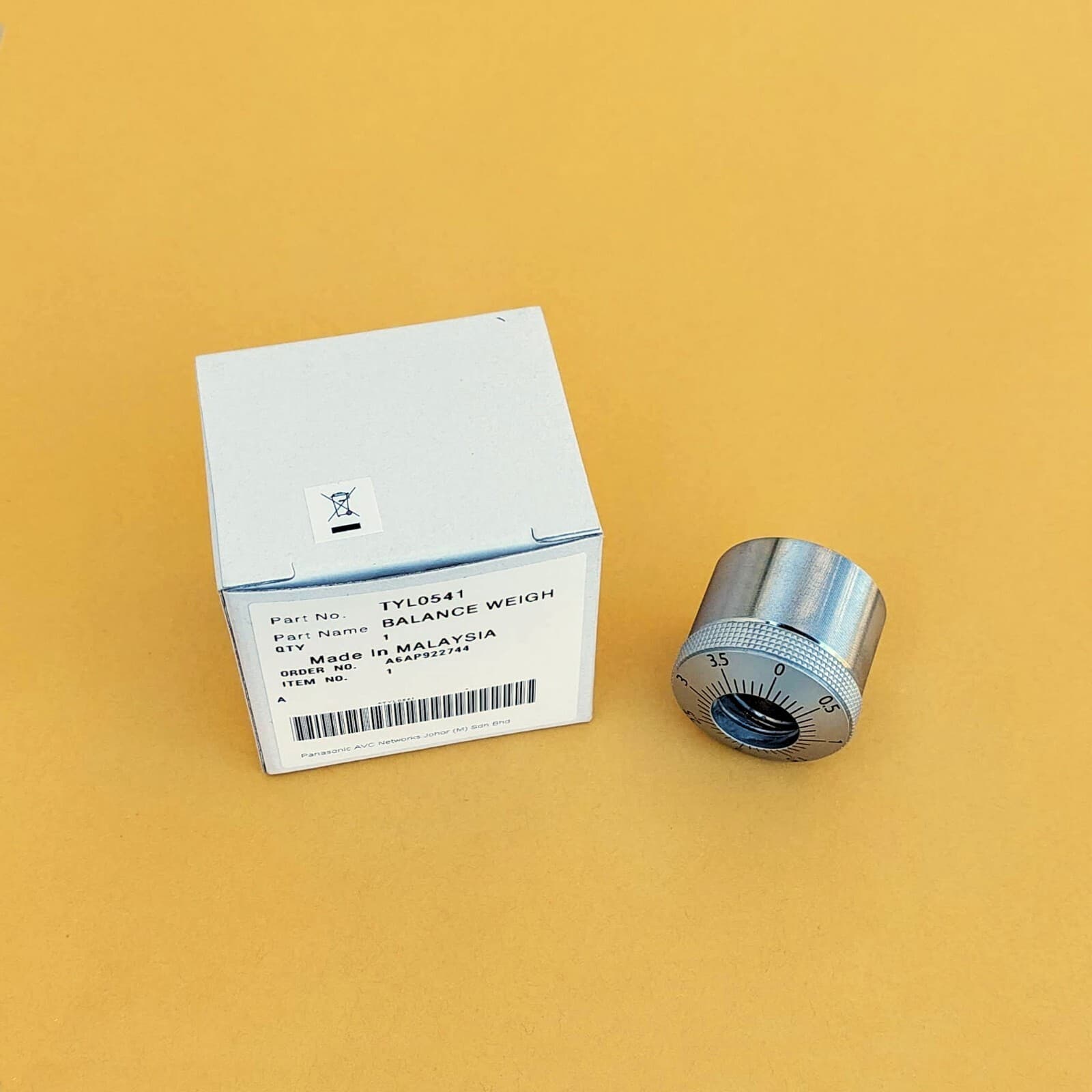 Technics BALANCE WEIGHT TYL0541 for SL-1200G/SL-1200GAE Turntable Counter Weight