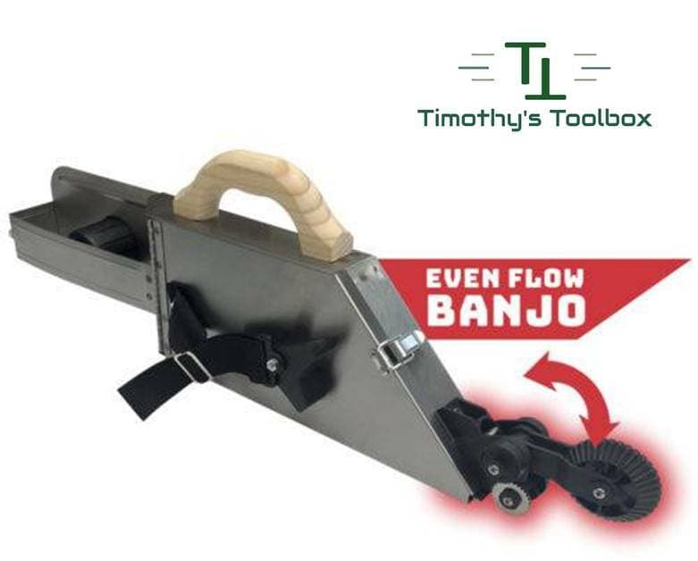 Advance Semi-Automatic Even Flow Taping Banjo with Corner Wheel