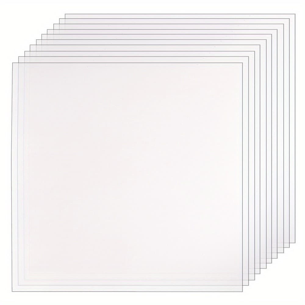 1set PVC Transparent High Temperature Resistance Protective Film Single Side