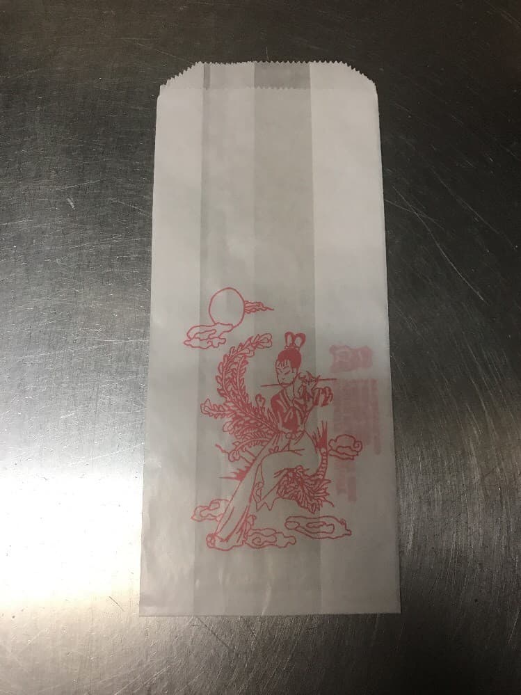 (100)Hot Dog Sausage Glassine Disposable Bags wrapper 1 lbs .