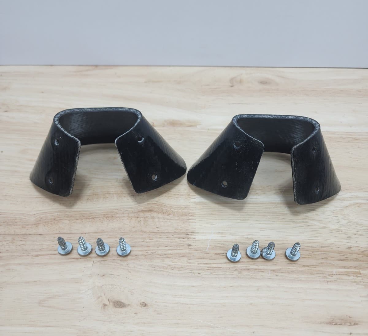 Nordic Track Ski Machine Toe Clips/Straps. With Hardware Replacement Parts