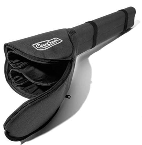 Portable Fly Fishing Dual Rod & Reel Complete Protection Storage Carrying Case