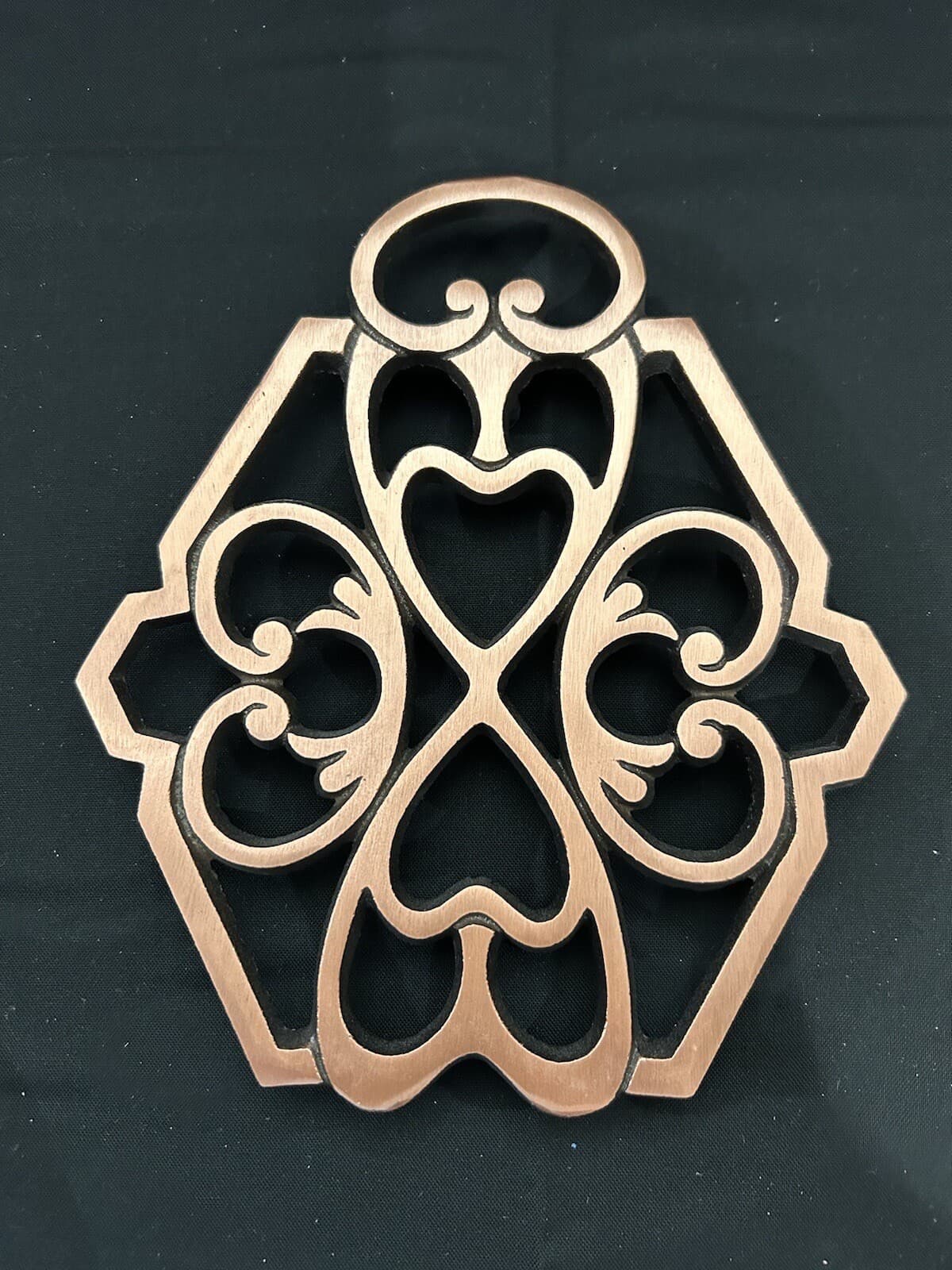 Pampered Chef COPPER Trivet Round-up From The Heart 2011 #2946 NIB