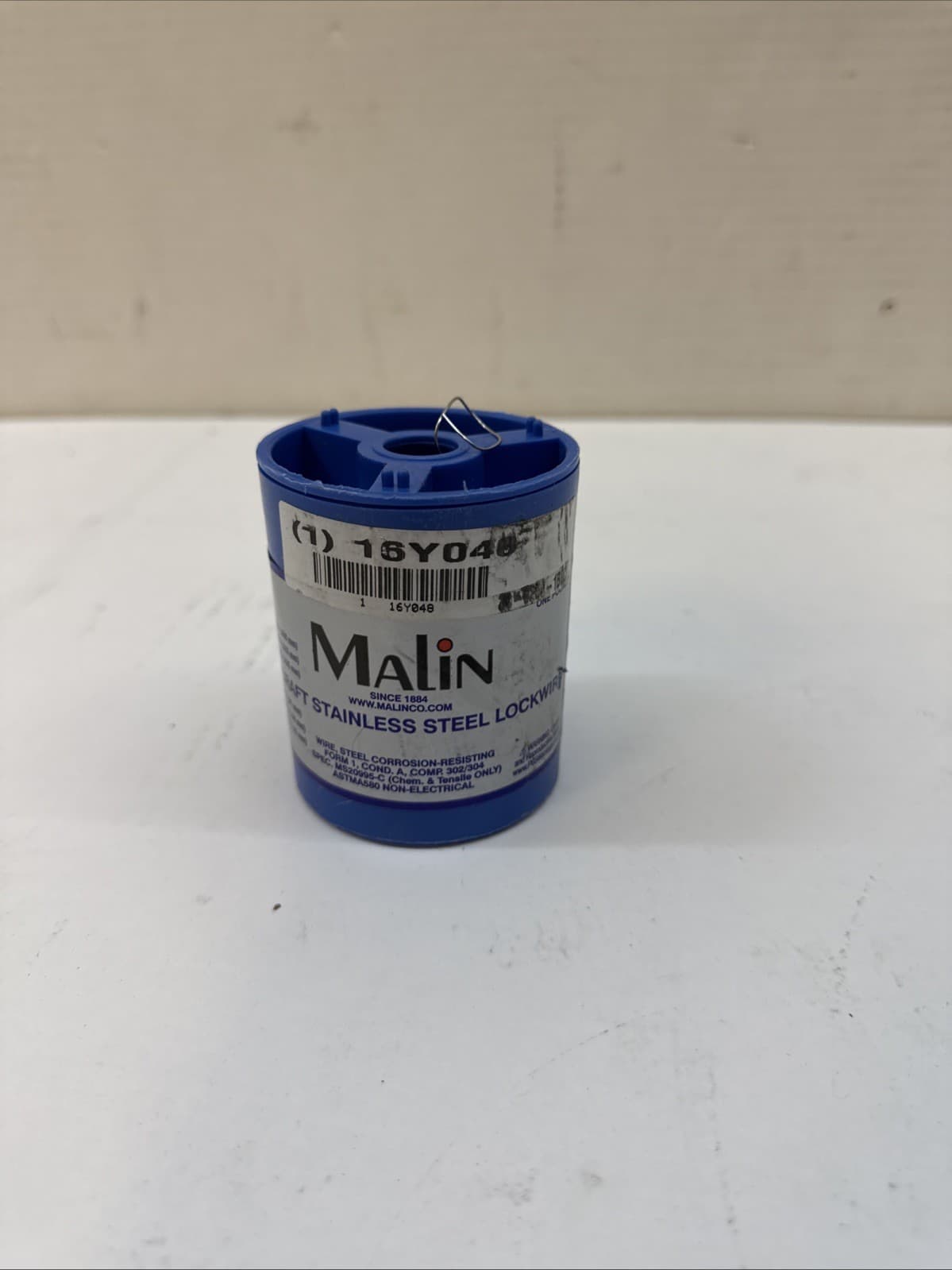 MALIN COMPANY 10-0625-005S Baling Wire,Spool,Bare Wire 16Y040