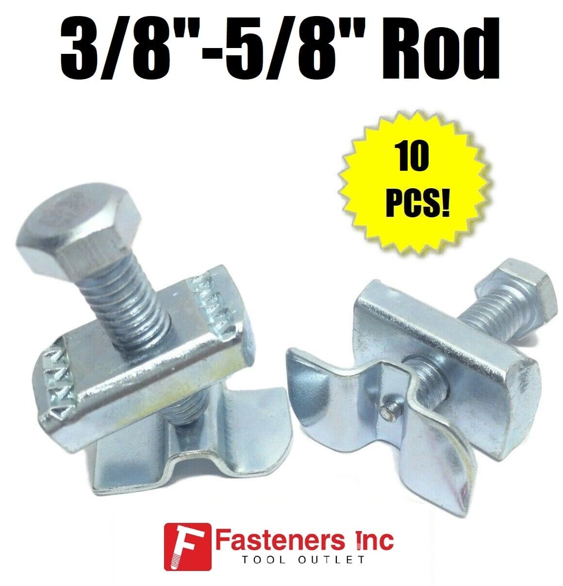 (Qty 10) Seismic Rod Stiffener Nuts for Unistrut Channel #4930 P2486 SC228