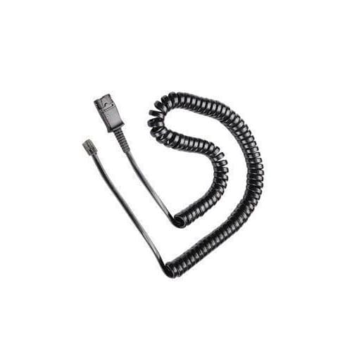 *LOT of 10*New-Bulk* Plantronics 26716-01 U10 QD Cable Cord for M12,M22+Cisco IP