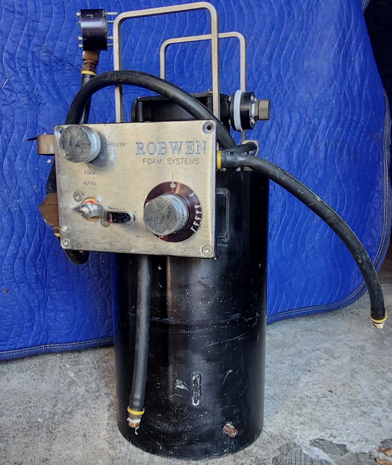 Robwen Flow-Mix 500 portable firefighting inline foam proportioner, Incomplete