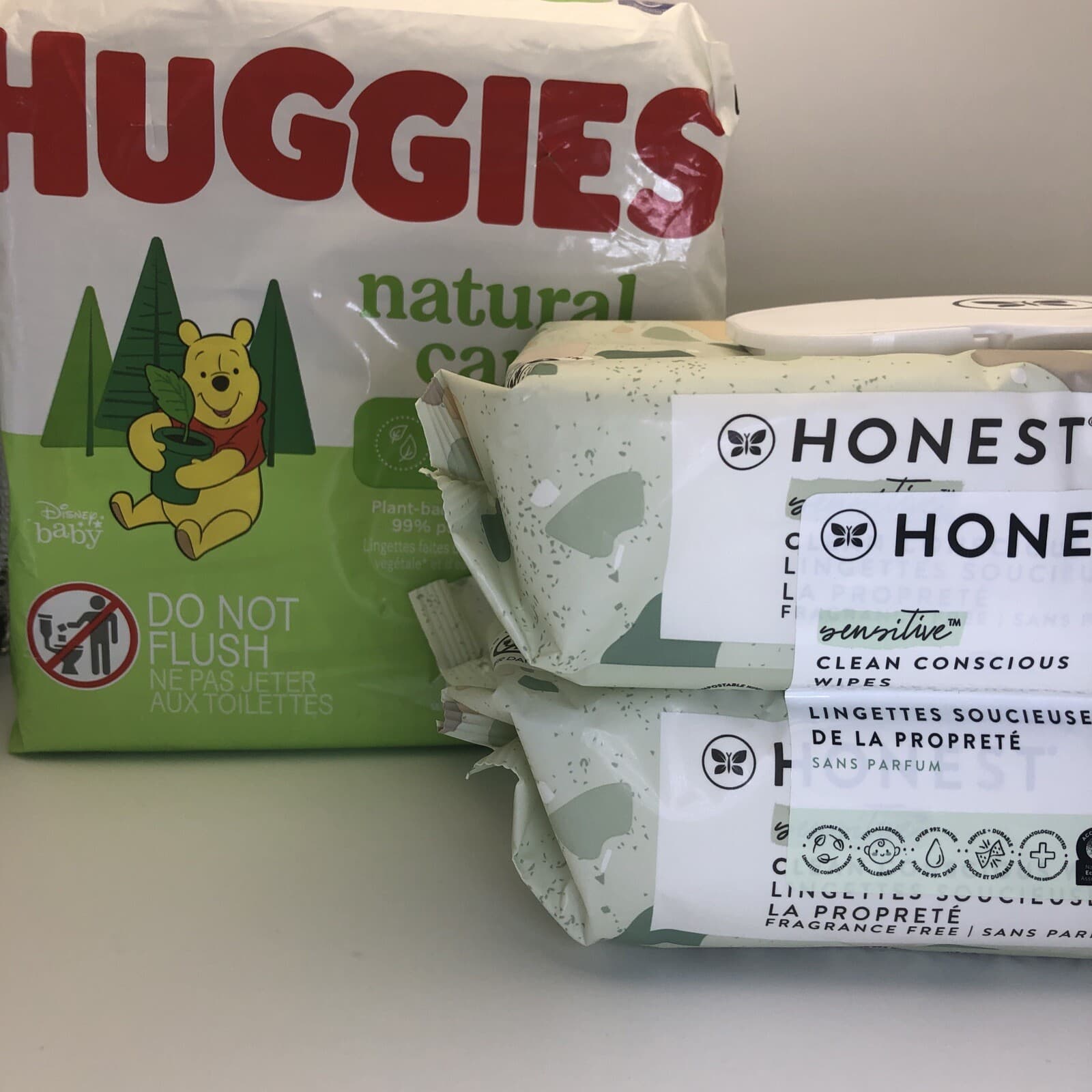 Huggies Wipes Lot 312ct Hypoallergenic Baby Natural Care Bundle