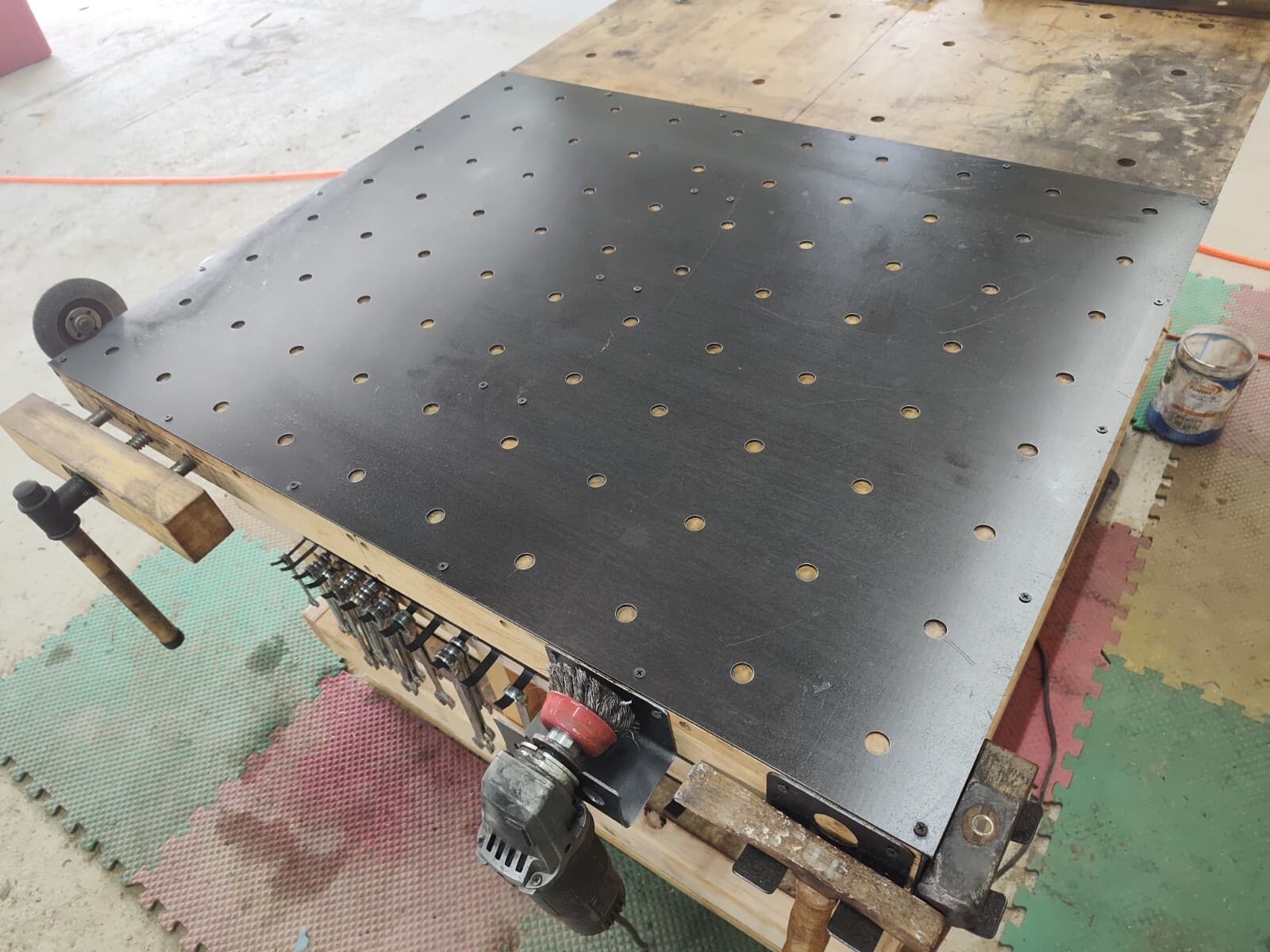Heavy Duty 24x48 Steel Welding Fab Fixture Table Top. Custom Sizes Available.