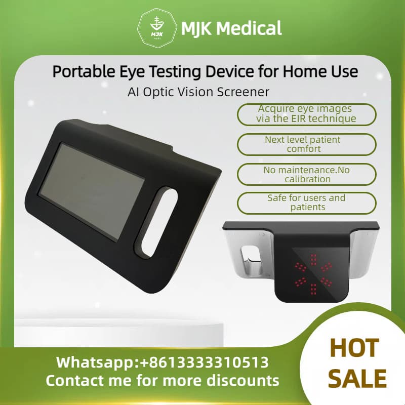 AI Optic Vision Screener with Built-in Printer | All-in-One Home Eye Test Kit