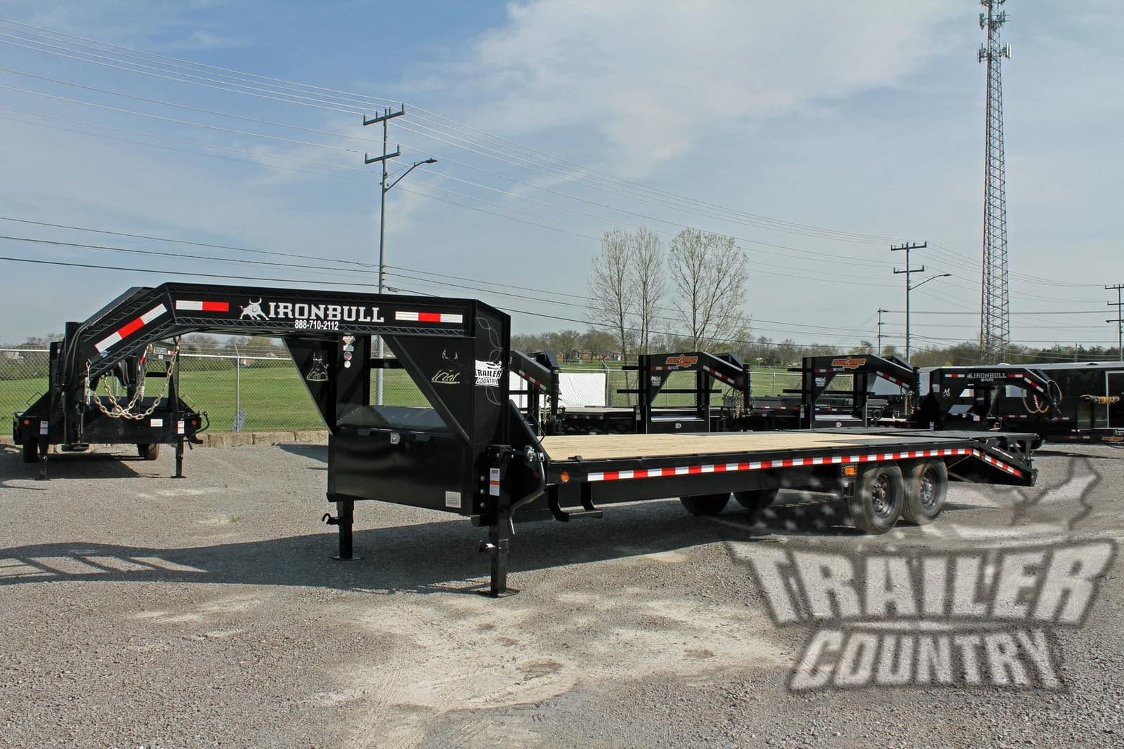 NEW 2025 8 X 25 (20 + 5) Deckover Equipment 14K Gooseneck Trailer RAMPAGE RAMPS